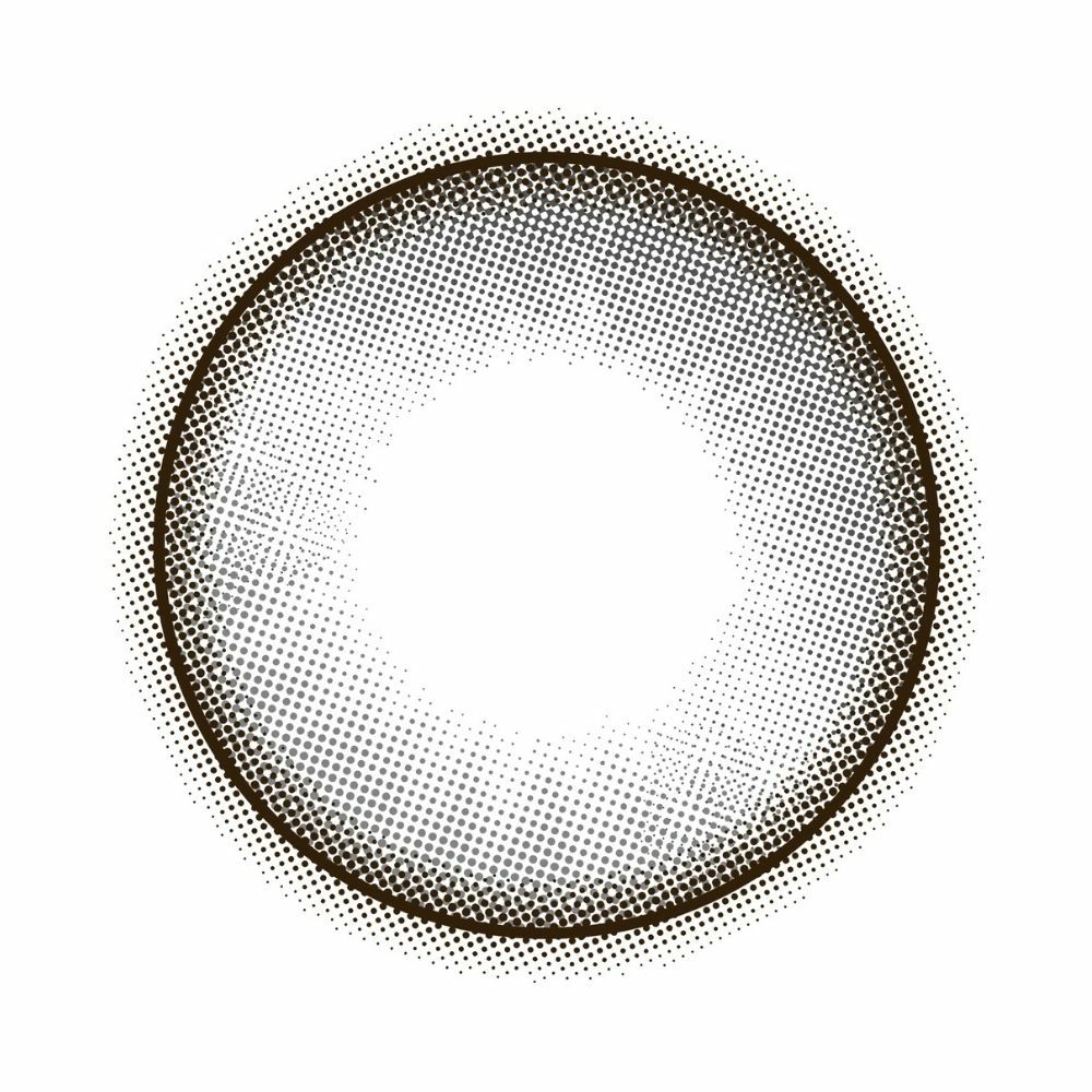 モラク　カラコン　ドーリッシュグレー　レンズ画像
