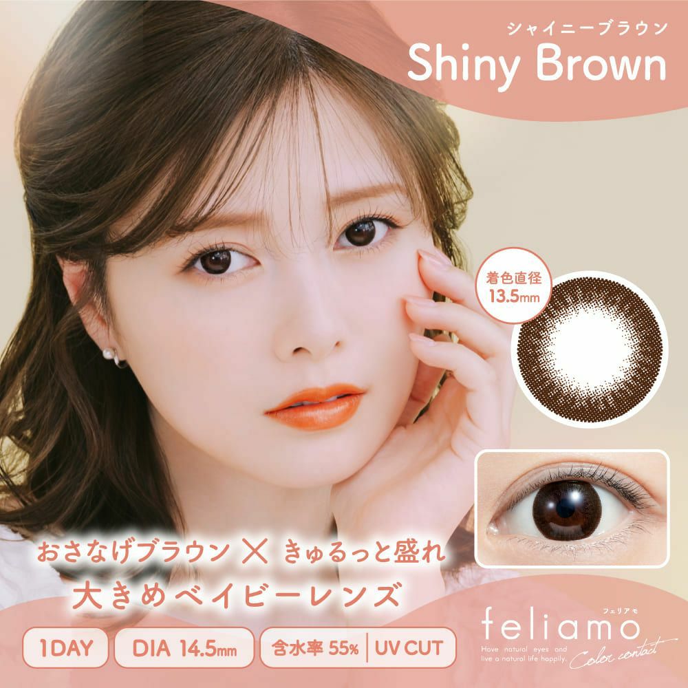 フェリアモワンデー　シャイニーブラウン　メイン画像