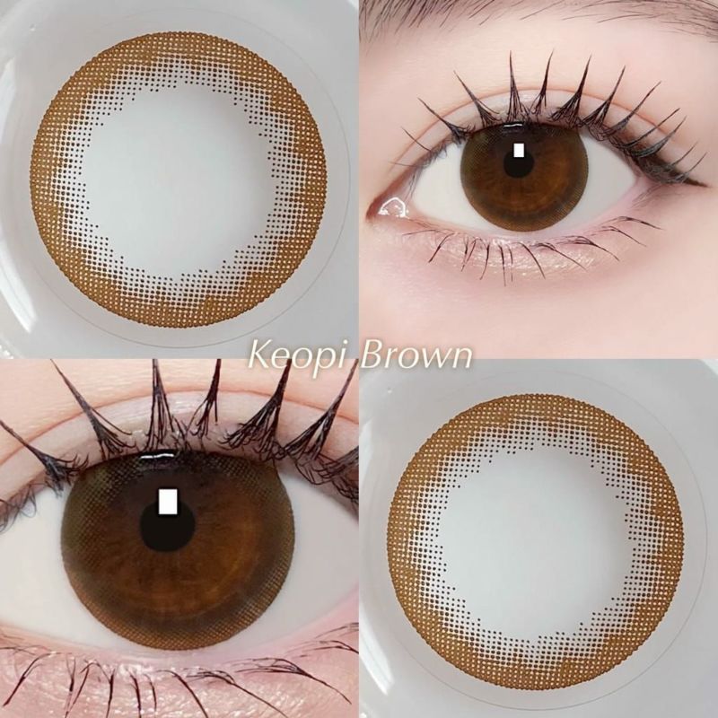 リリーアンナ　コピブラウン　装用画像