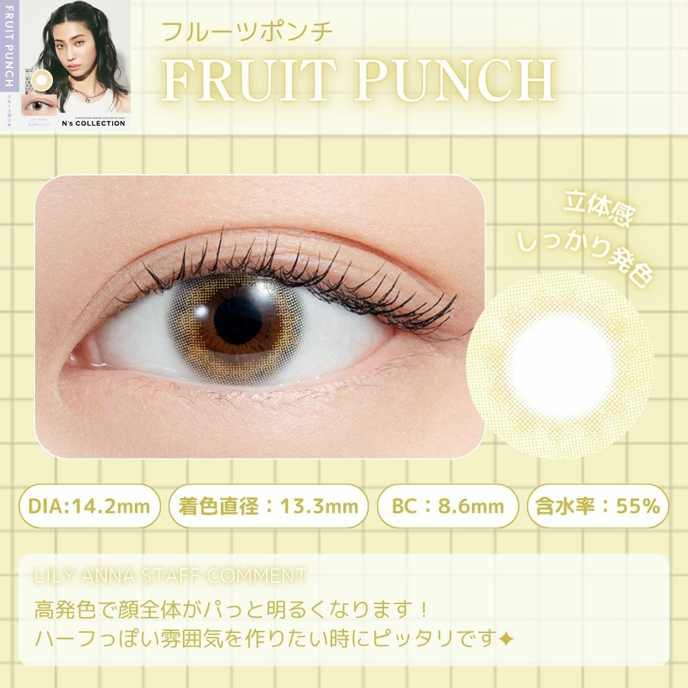 フルーツポンチ　レンズポイント　エヌズコレクション