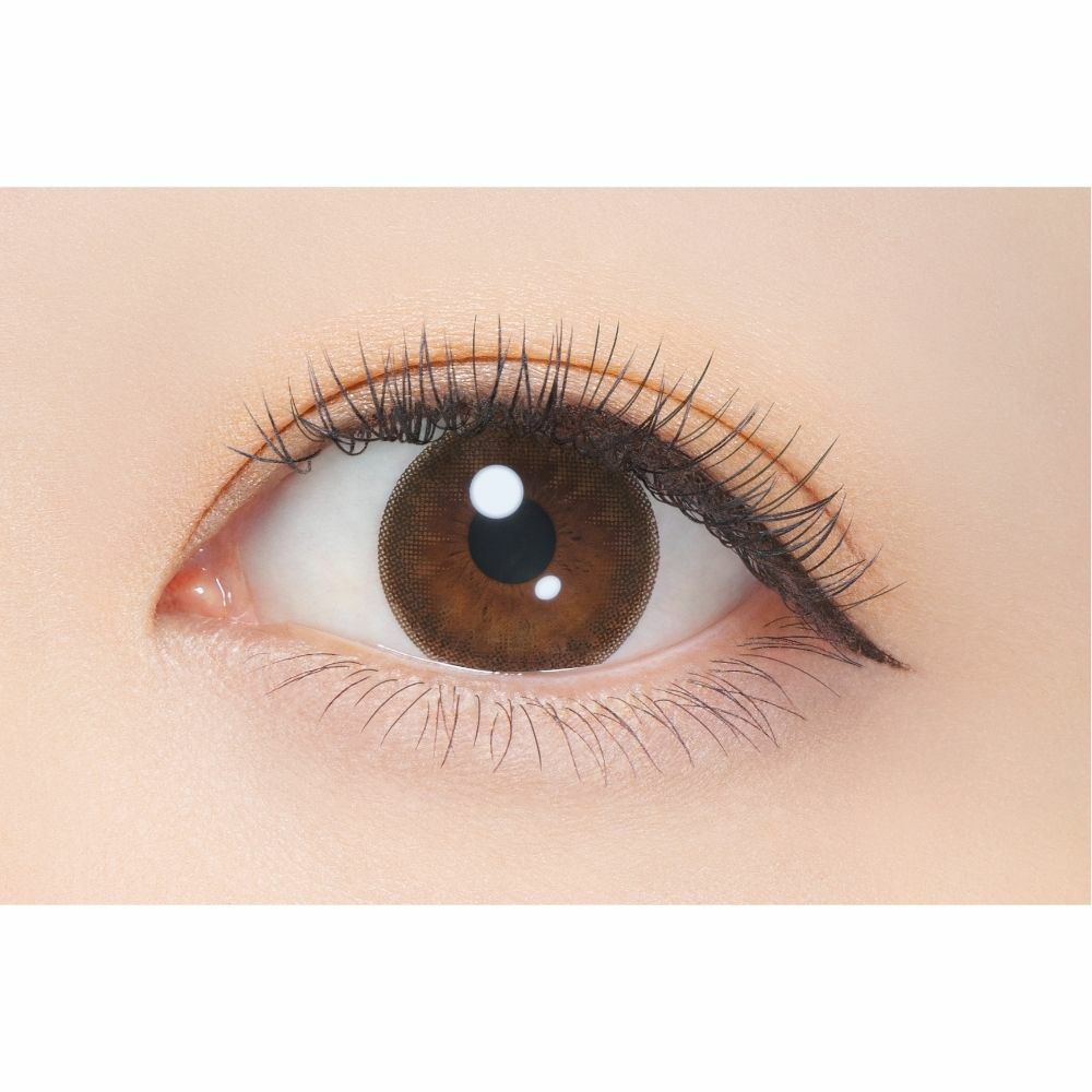 リリーアンナ　ブラウンマネージュ　装用画像