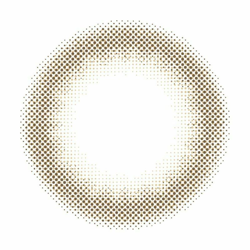 トパーズ(TOPARDS) カラコン - 指原莉乃(さっしー)  [1day] トパーズ スモーキークォーツ レンズ画像