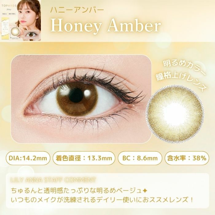  トパーズ ハニーアンバー　スタッフコメント