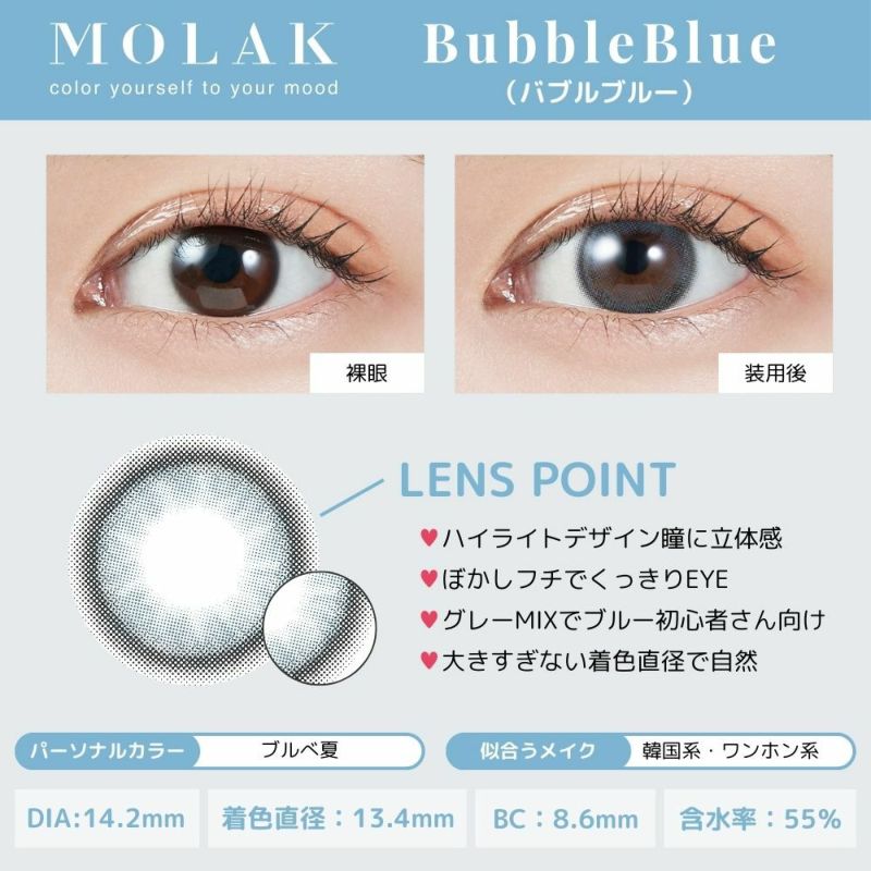 モラク(MOLAK) カラコン - 宮脇咲良 レンズポイン