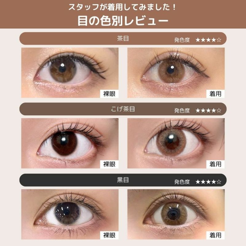モラク(MOLAK) カラコン - 宮脇咲良 着用レビュー