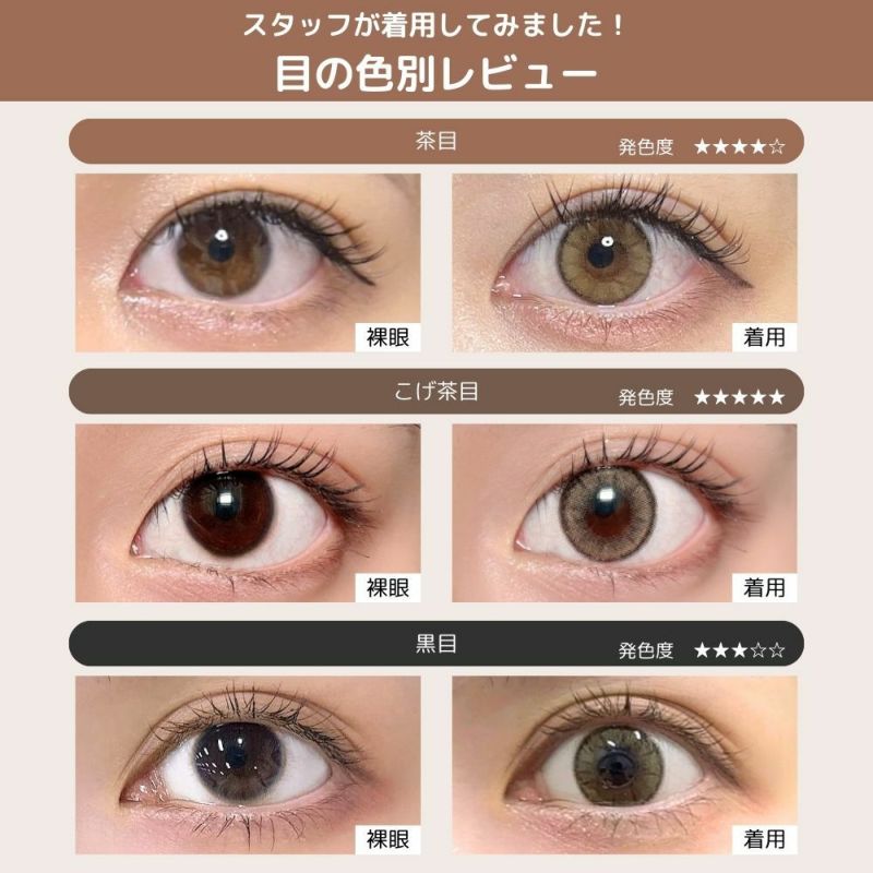 モラク(MOLAK) カラコン - 宮脇咲良 着用画像