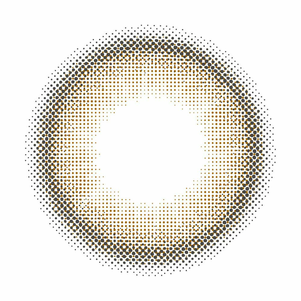 パース　カラコン　テディブラウン　レンズ
