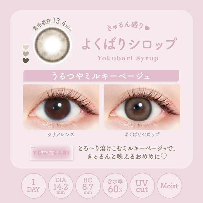 ミリモア　よくばりシロップ　比較画像