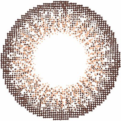 ラヴェール　ブラウンミラージュ　レンズ画像