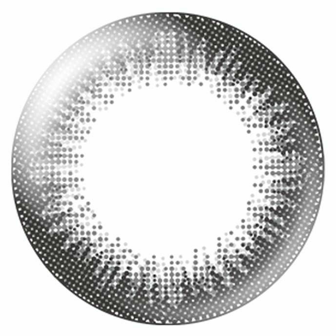 エバーカラーワンデーナチュラル ナチュラルブラック 新木優子 レンズ画像