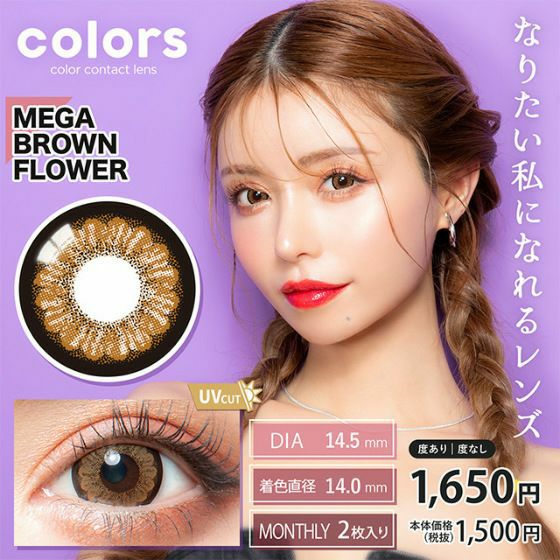 カラーズ　メガブラウンフラワー　商品画像