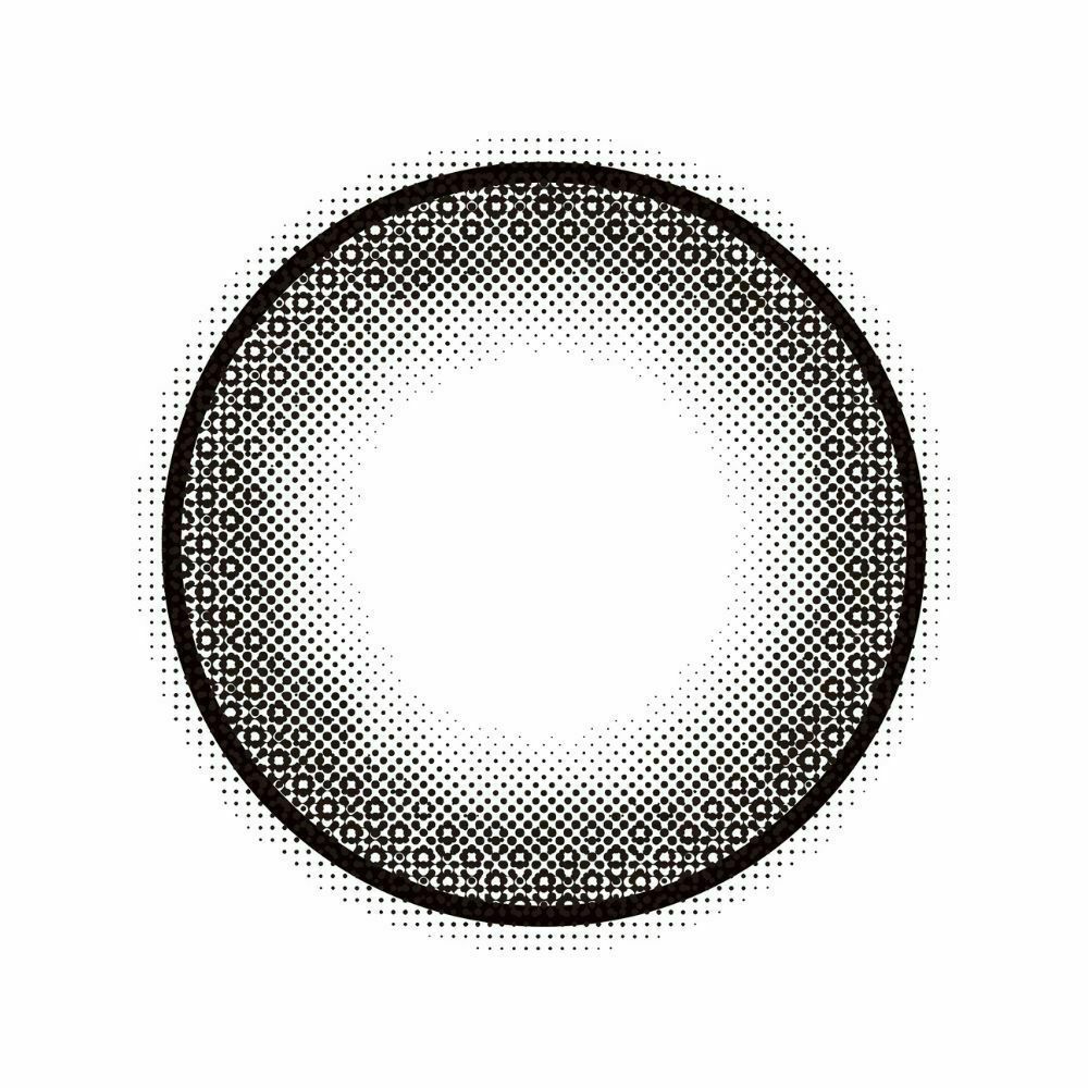 モラク　カラコン　ユニフォームブラック　レンズ