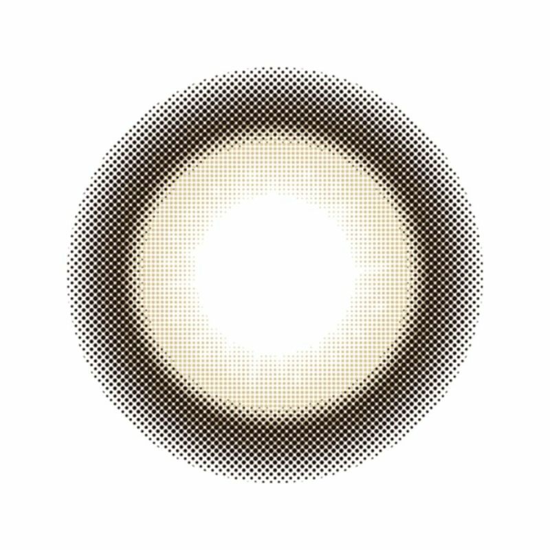 カラーズ マンスリー (colors 1month) カラコン 一条響 チョコレートリング レンズ画像