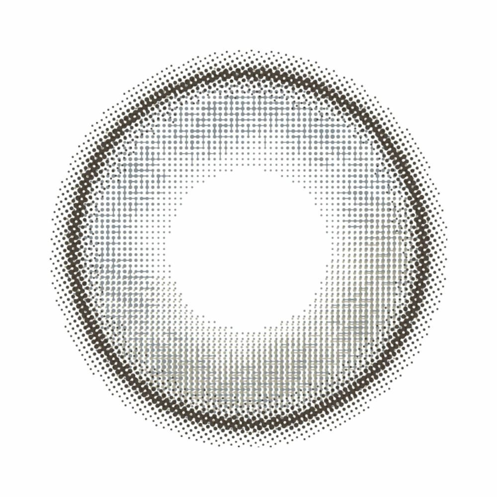  フェレーヌ (Ferenne) カラコン - まりな エーテルグレー　レンズ画像