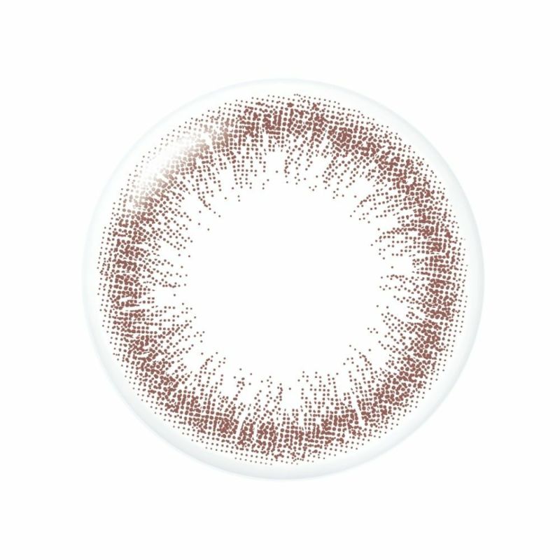 ネオサイトワンデー (Neo Sight 1day) 白宮みずほ モーヴブラウン レンズ画像