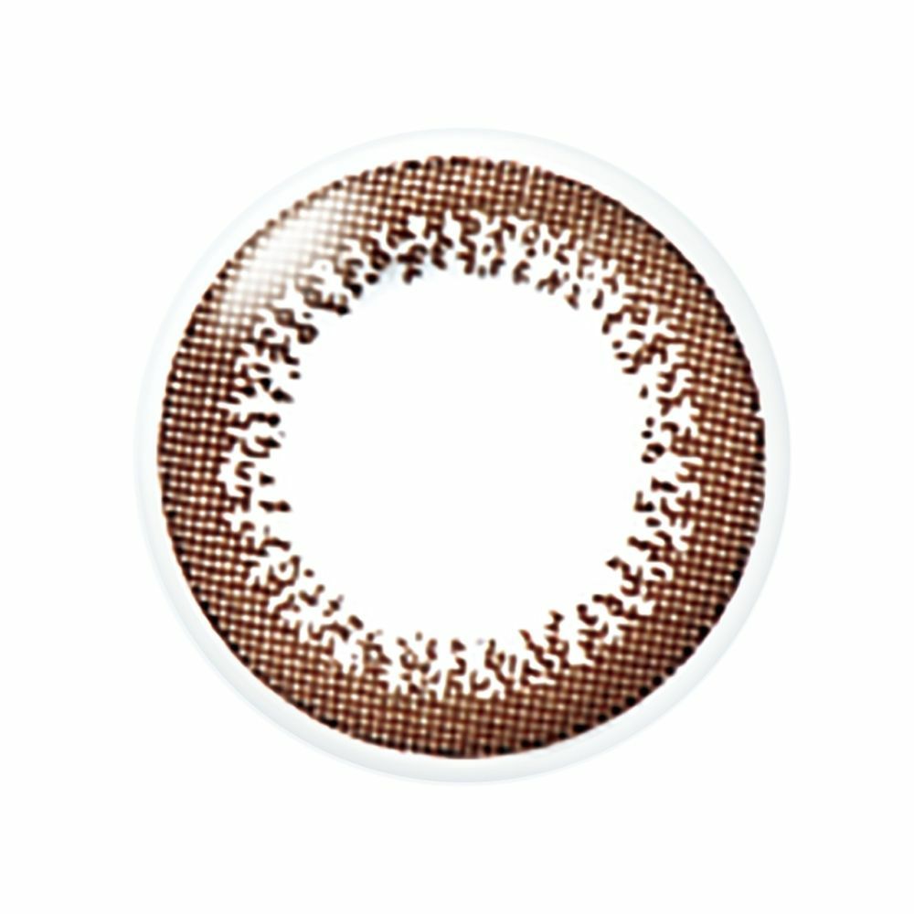  ネオサイトワンデー (Neo Sight 1day) カラコン - 白宮みずほ ブラウン　レンズ画像