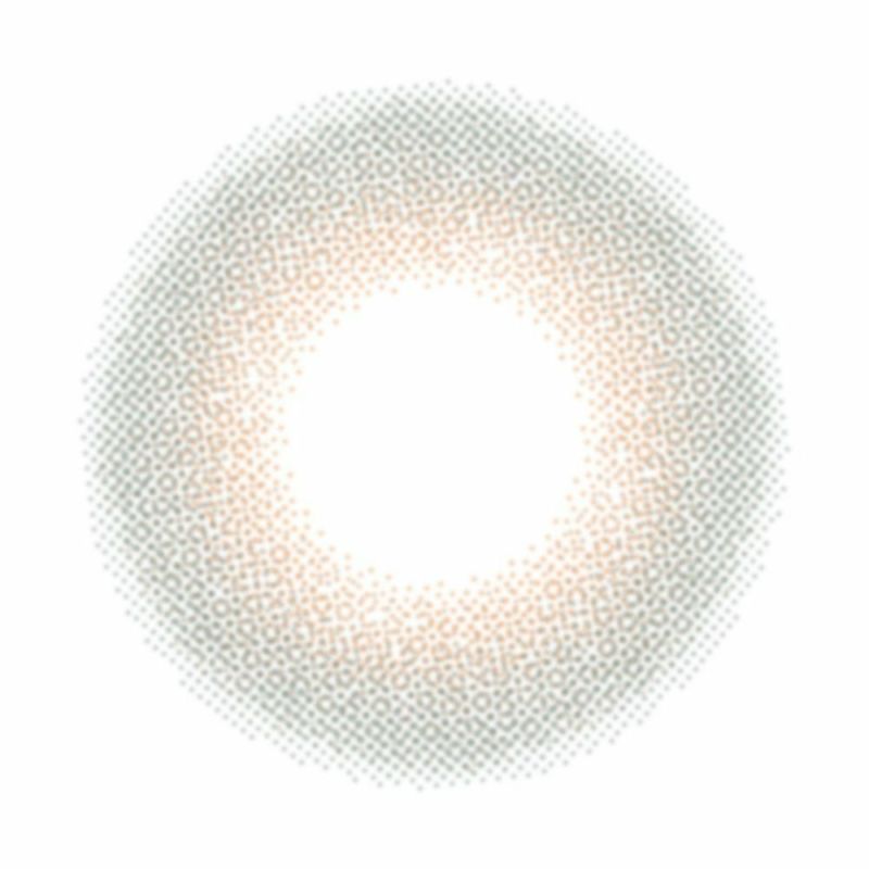 ジョイトゥジョイ　スプリングオリーブ　カラコン　レンズ画像