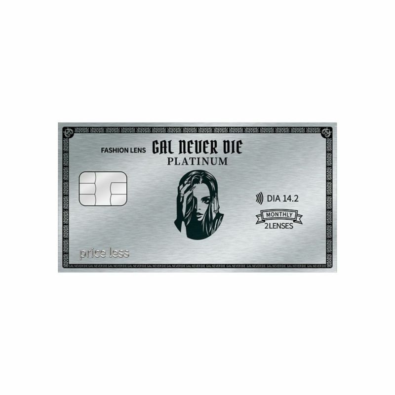  ギャルネバーダイ マンスリー(GAL NEVER DIE) カラコン - ちゃんみな　プライスレス　パッケージ画像