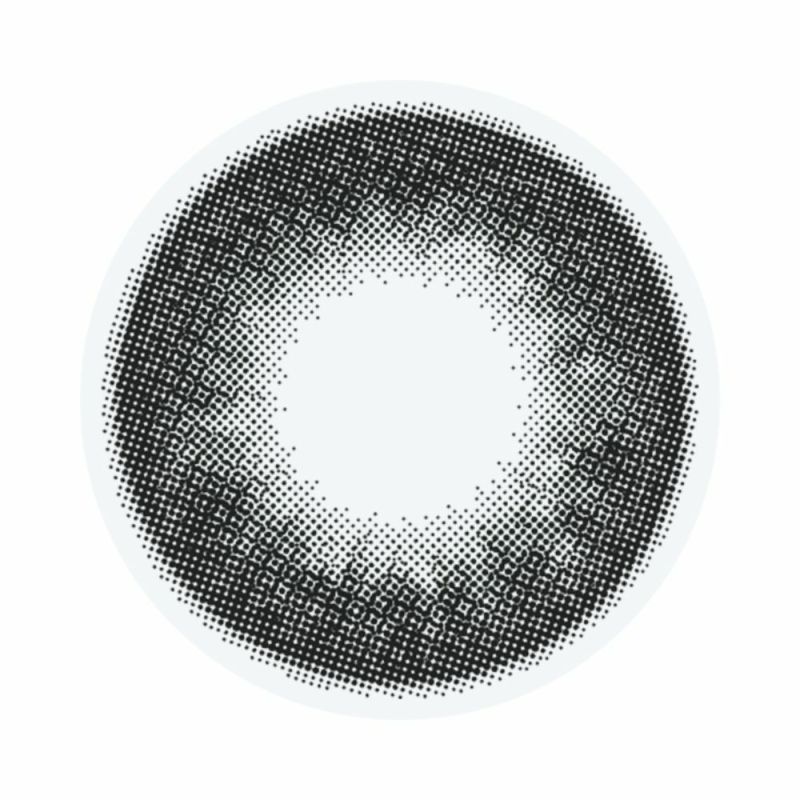  ギャルネバーダイ (GAL NEVER DIE)カラコン - ちゃんみな ブラックカード　レンズ画像