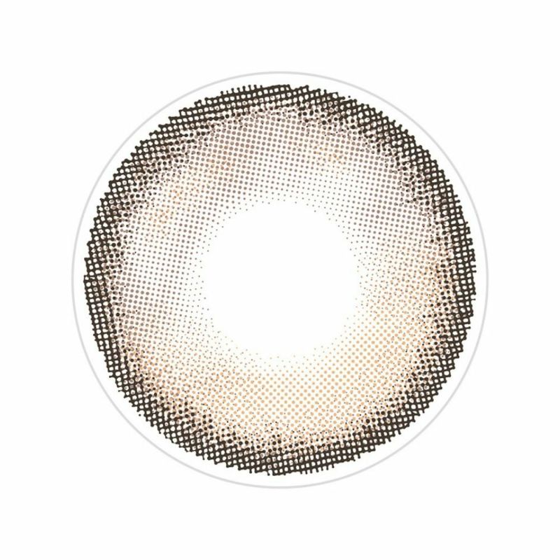 とりーてぃー ワンデー カラコン - 辻希美 たぴおか レンズ画像