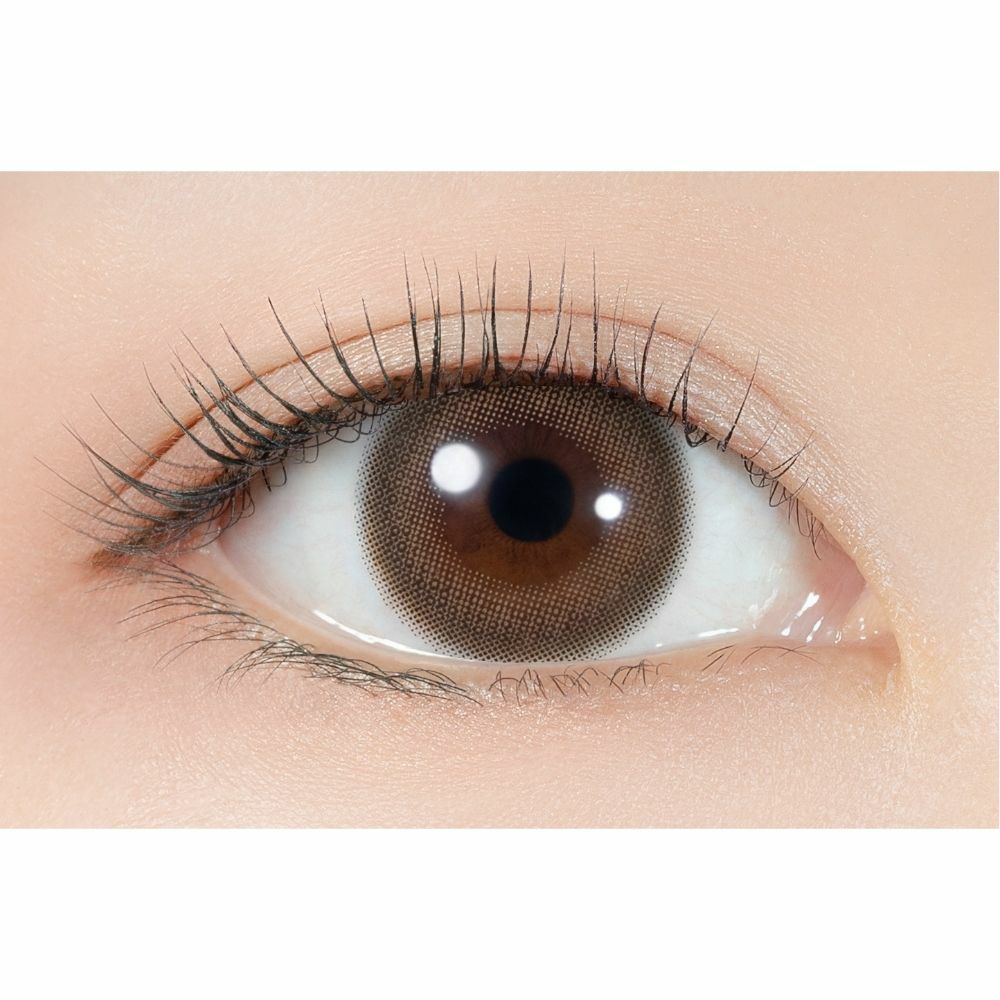 ルミエユー(LumieU）カラコン - 石井美保(いしいみほ)  ワンデー ジェムショコラ 装用画像