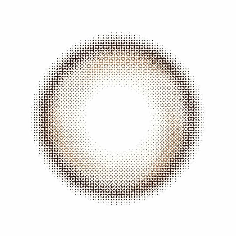 モラク マンスリー トゥインクルブラウン レンズ画像