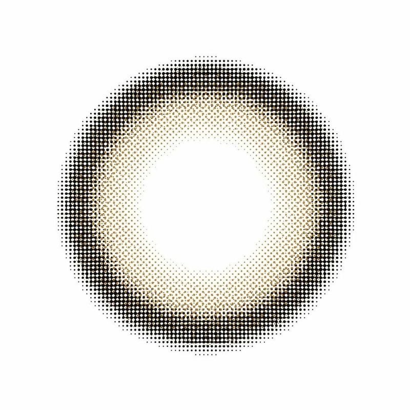 ミレディ ワンデー (melady 1day) カラコン 大谷映美里 ワンデー プリンセスショコラ レンズ画像