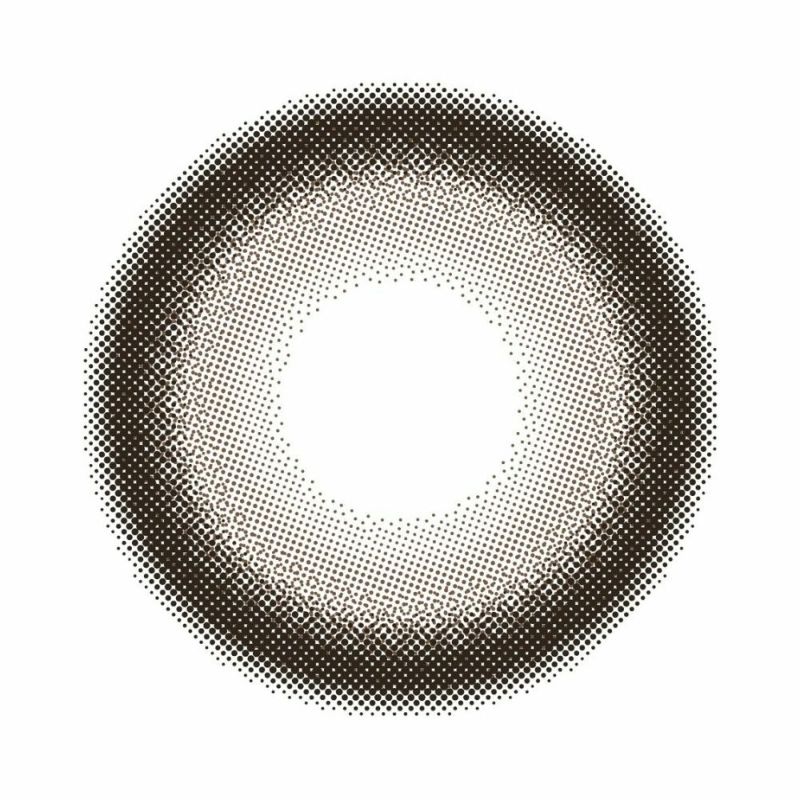 シャプン (Chapun) カラコン - 齊藤なぎさ (なーたん) ワンデー ずるモテベージュ レンズ画像