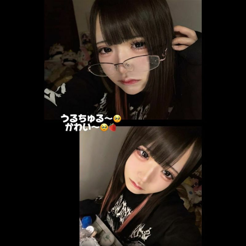 シャプン (Chapun) カラコン - 齊藤なぎさ (なーたん) いとおしブラック