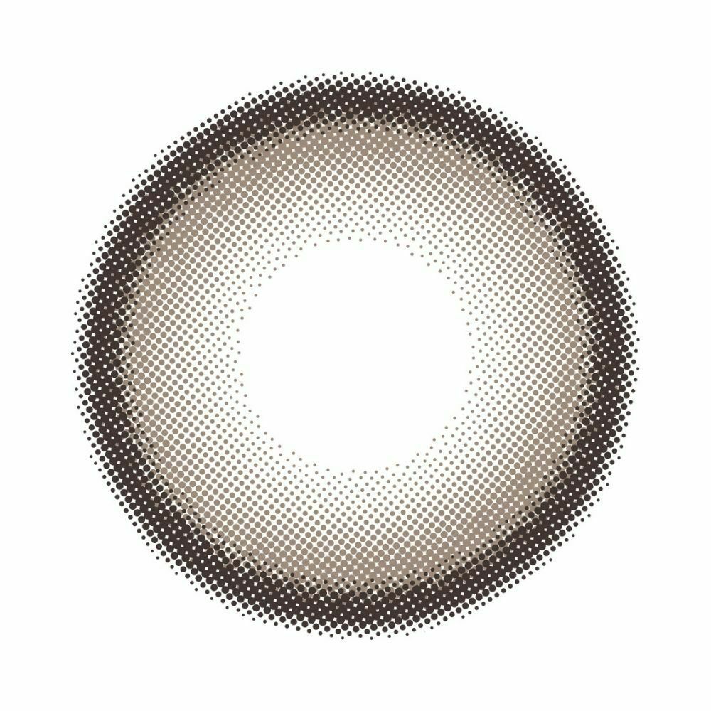 シャプン (Chapun) カラコン - 齊藤なぎさ (なーたん) ぬけがけグレージュ レンズ画像