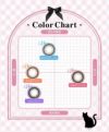 シャプン (Chapun) カラコン - 齊藤なぎさ (なーたん) ぬけがけグレージュ カラーチャート