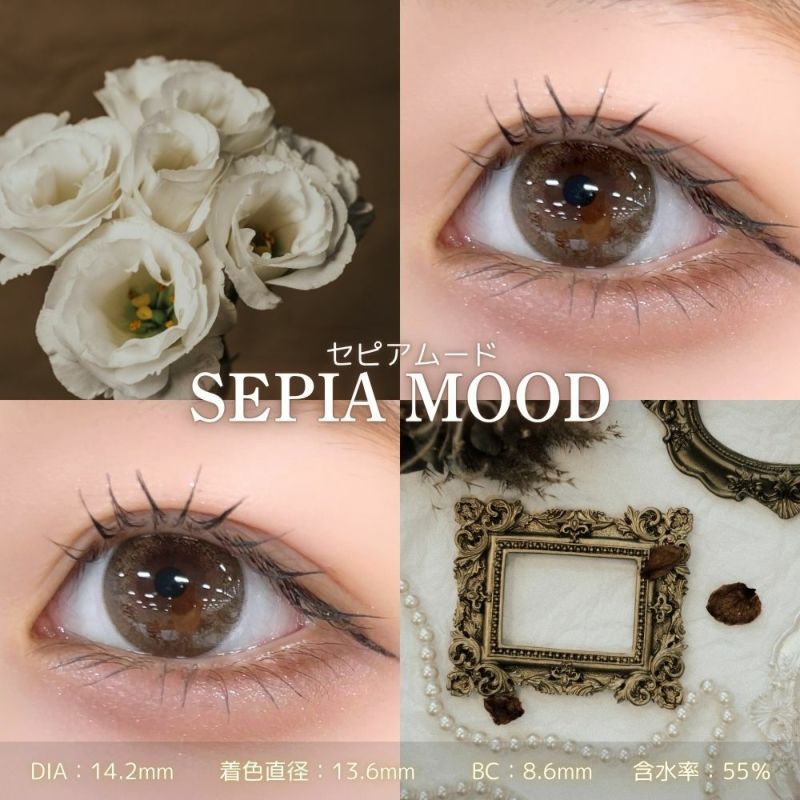 セピアムードスタッフ装用インスタ画像