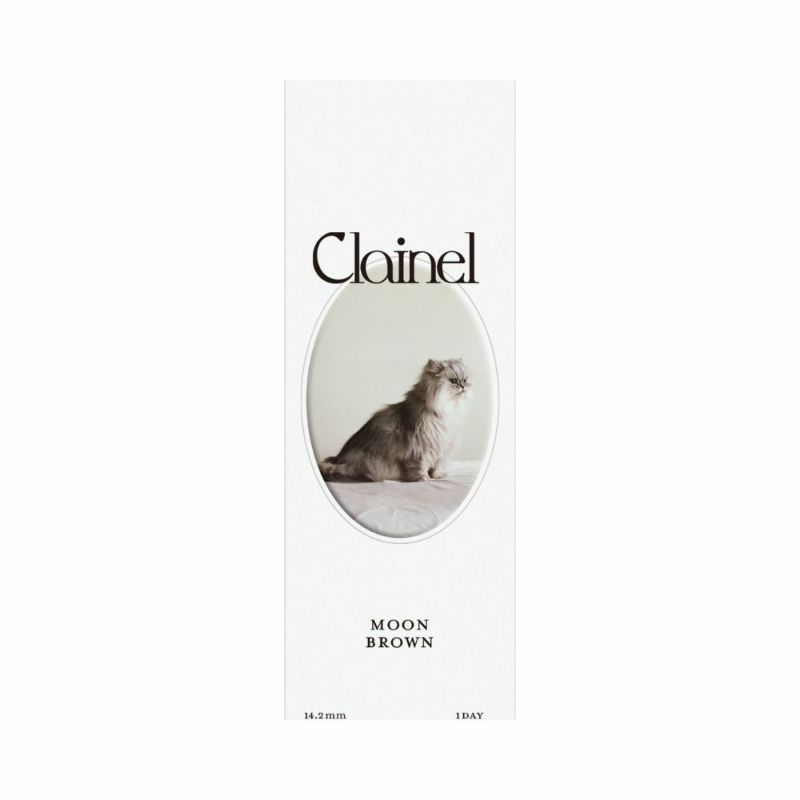 クレイネル(Clainel) カラコン - 小嶋陽菜 (こじはる) 　ムーンブラウン　パッケージ画像