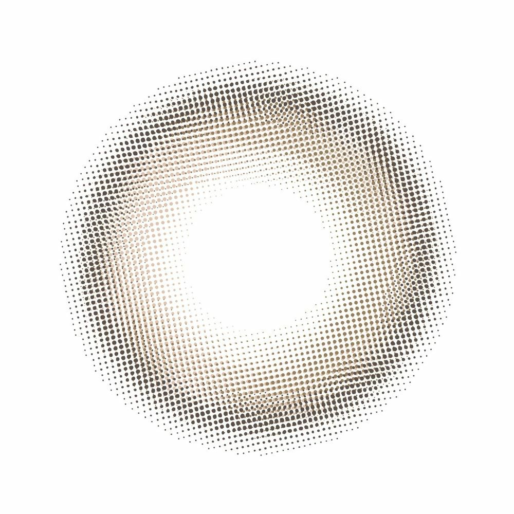 クレイネル　カラコン　ムーンブラウン　レンズ画像