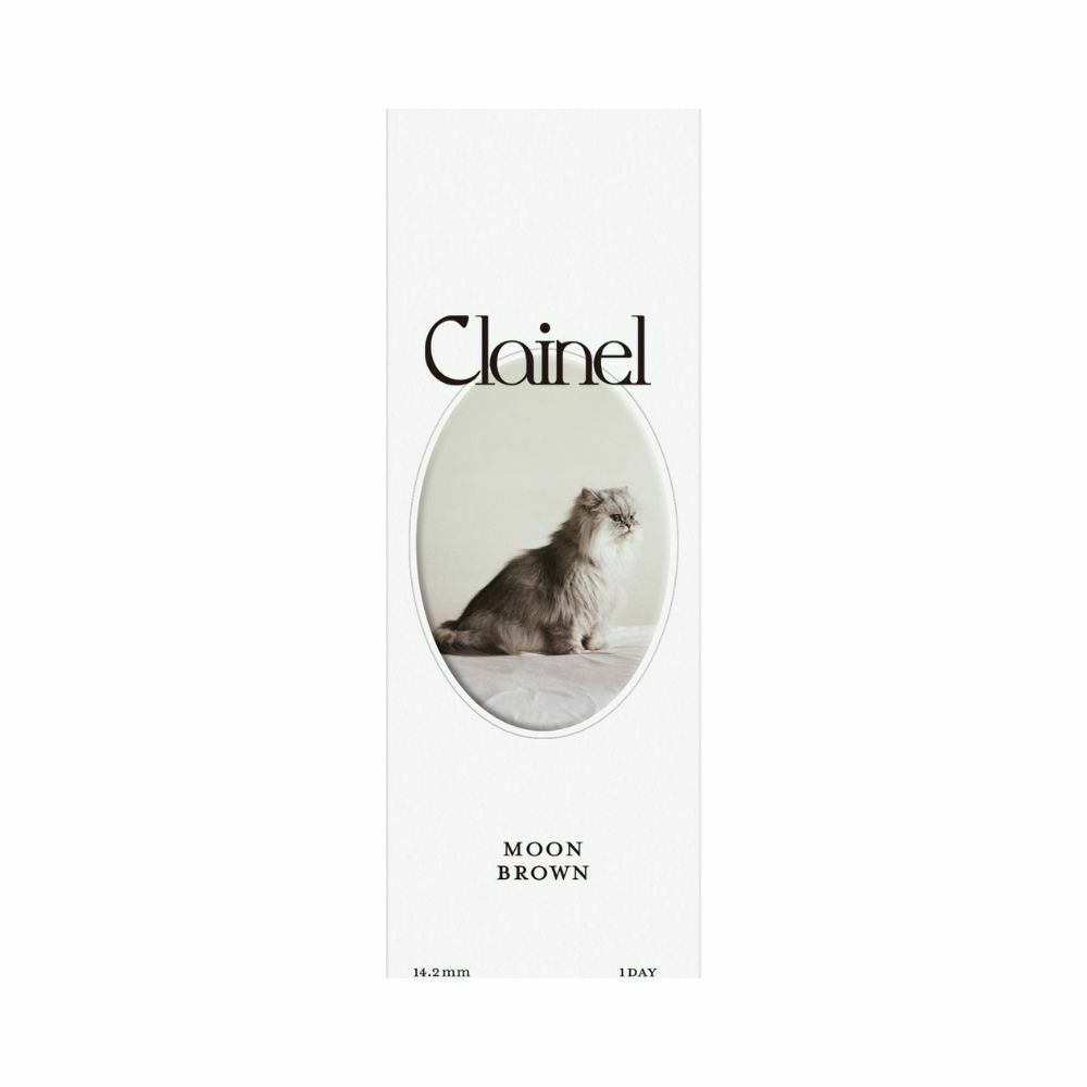 クレイネル(Clainel) カラコン - 小嶋陽菜 (こじはる) 　ムーンブラウン　パッケージ画像