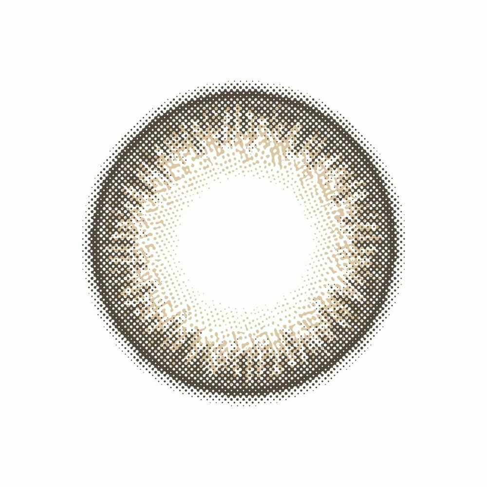 クレイネル(Clainel) カラコン - 小嶋陽菜 (こじはる) ワンデー クラシックブラウン レンズ画像