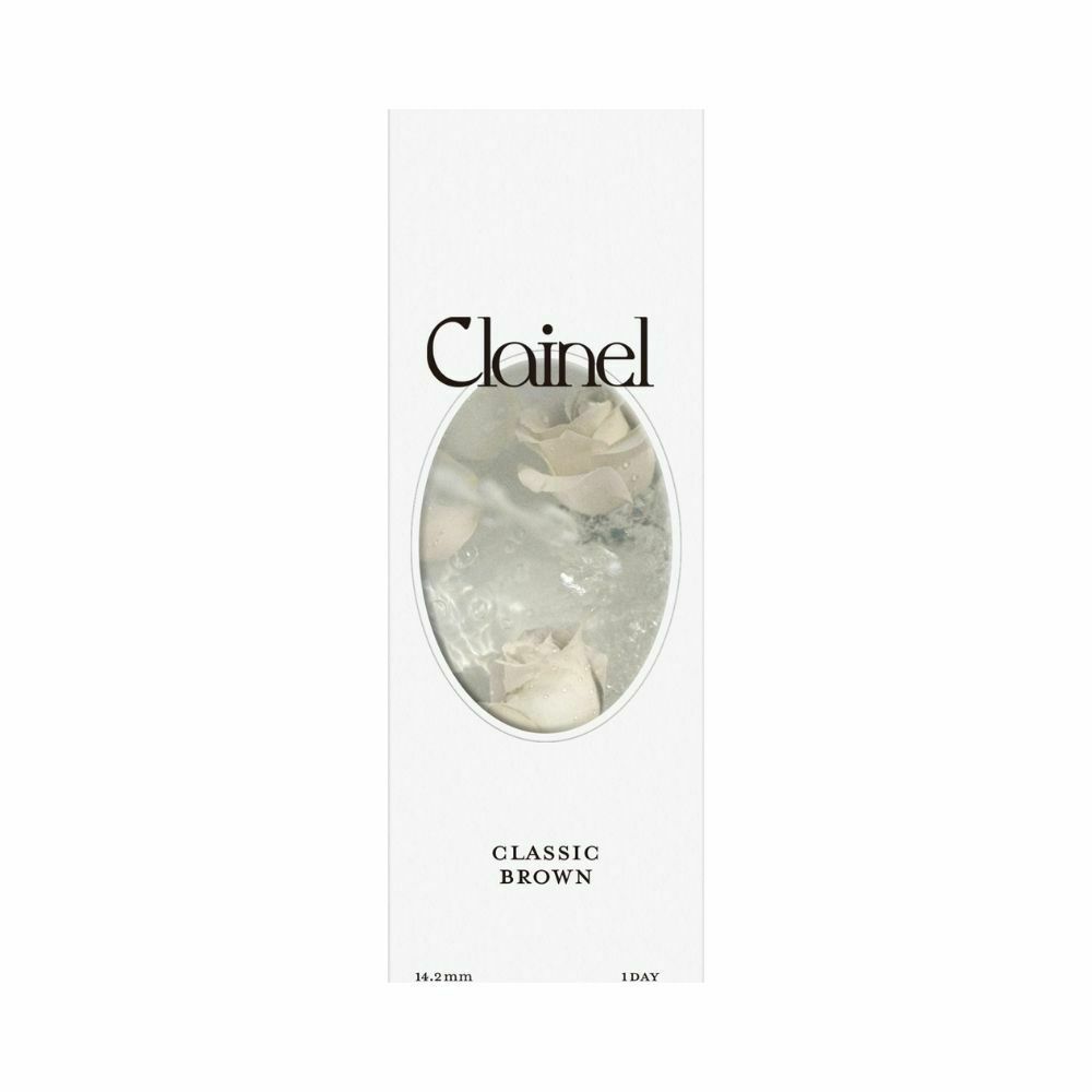 クレイネル(Clainel) カラコン - 小嶋陽菜 (こじはる) ワンデー クラシックブラウン パッケージ画像