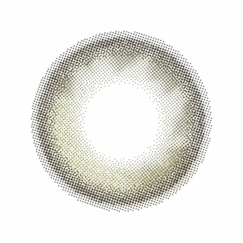 チューズミー (Chu's me) カラコン - ゆうこす (菅本裕子) ワンデー 乱視用 ティアーオリーブ レンズ画像