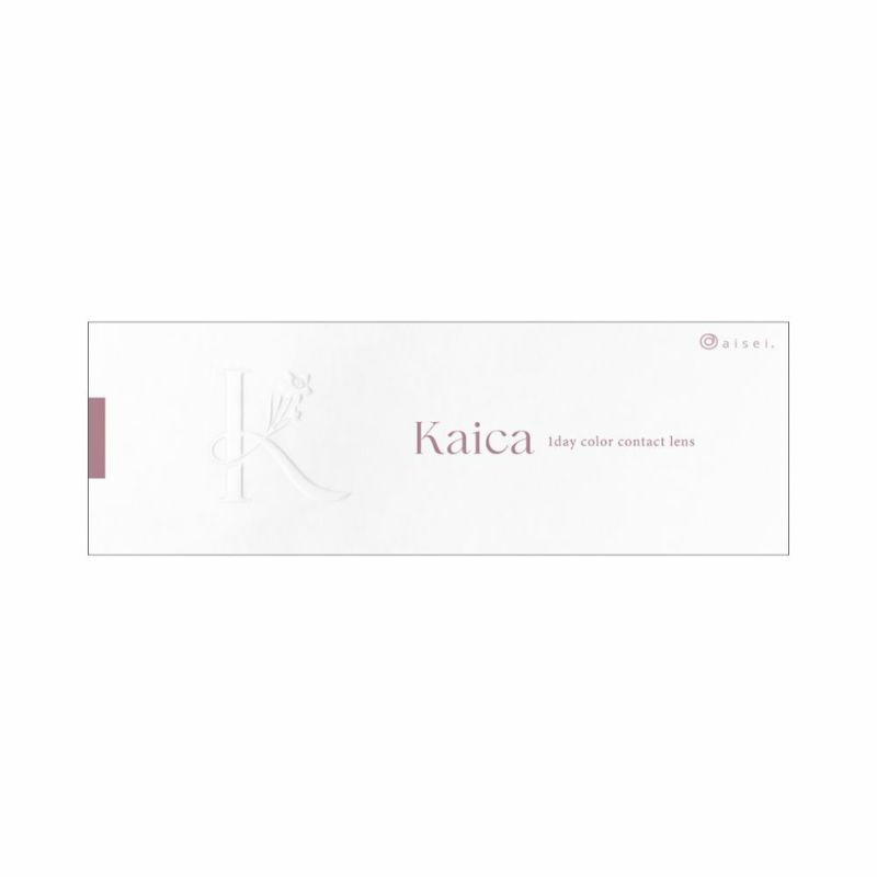 カイカ (Kaica) カラコン - 沢尻エリカ ワンデー 透花ヴェール パッケージ画像