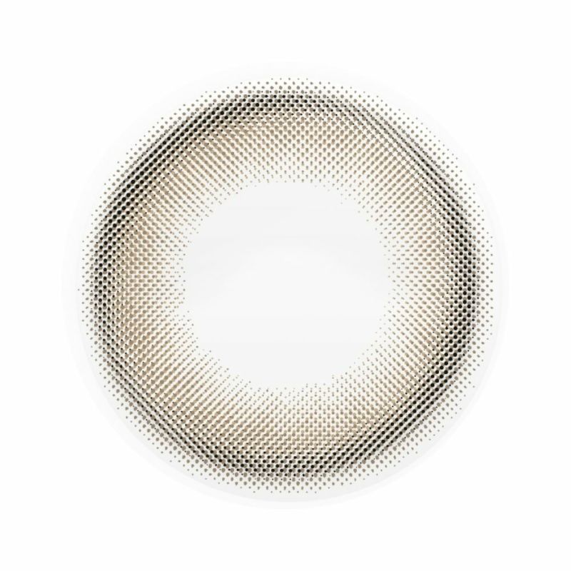 カイカ (Kaica) カラコン - 沢尻エリカ ワンデー 月絃ベージュ レンズ画像