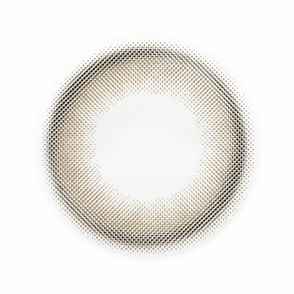 カイカ (Kaica) カラコン - 沢尻エリカ ワンデー 月絃ベージュ レンズ画像