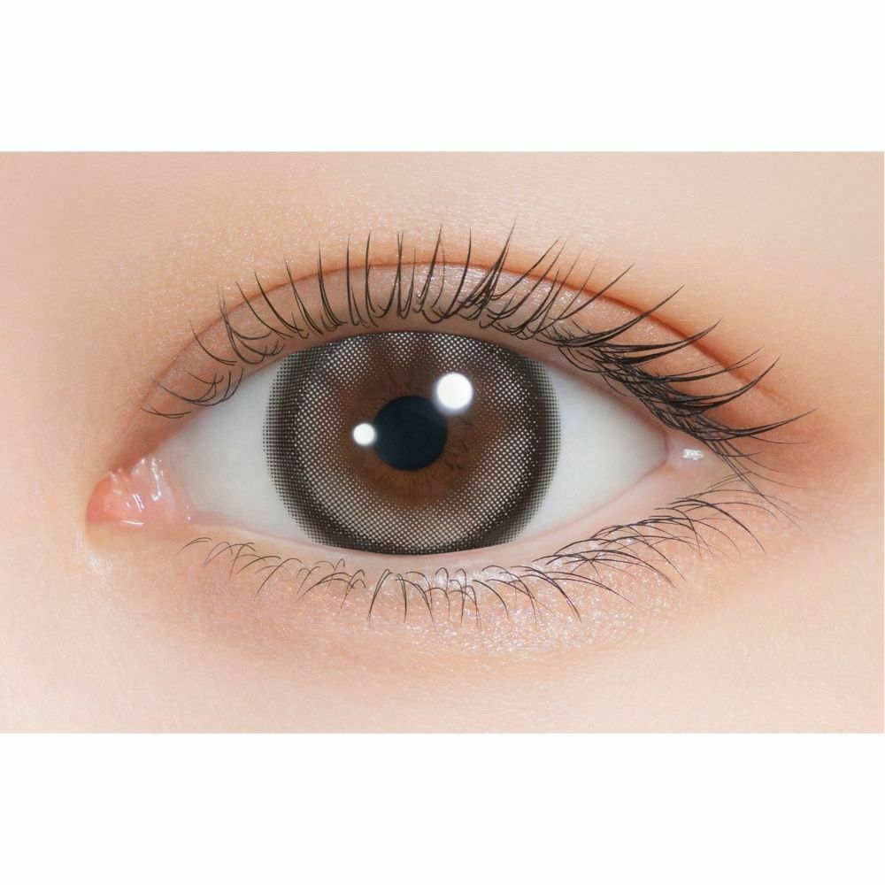 ミミシャルム（mimi charme） カラコン - ななこ(nanako) ワンデー キティパフ 公式装用画像