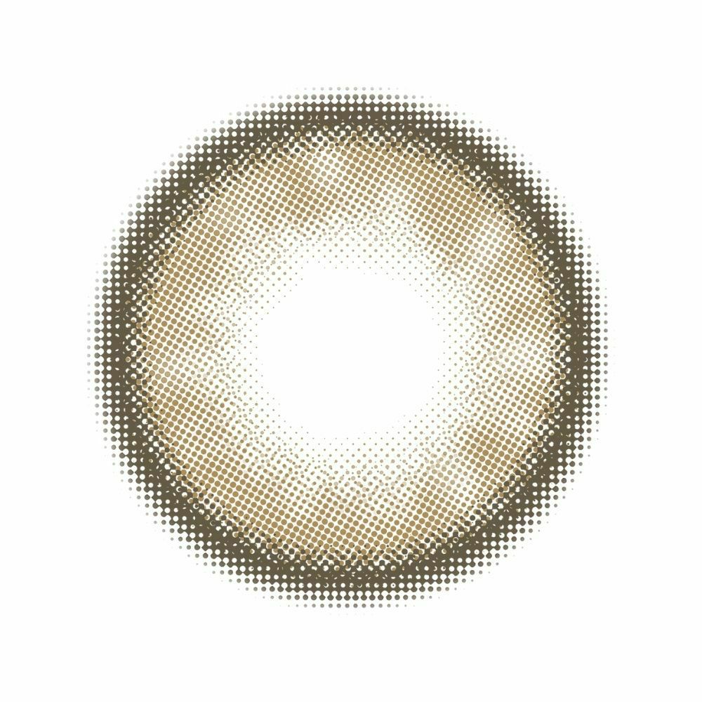 オマイオ (OMYO) カラコン [1month] オマイオ シスターオリーブブラウン レンズ画像