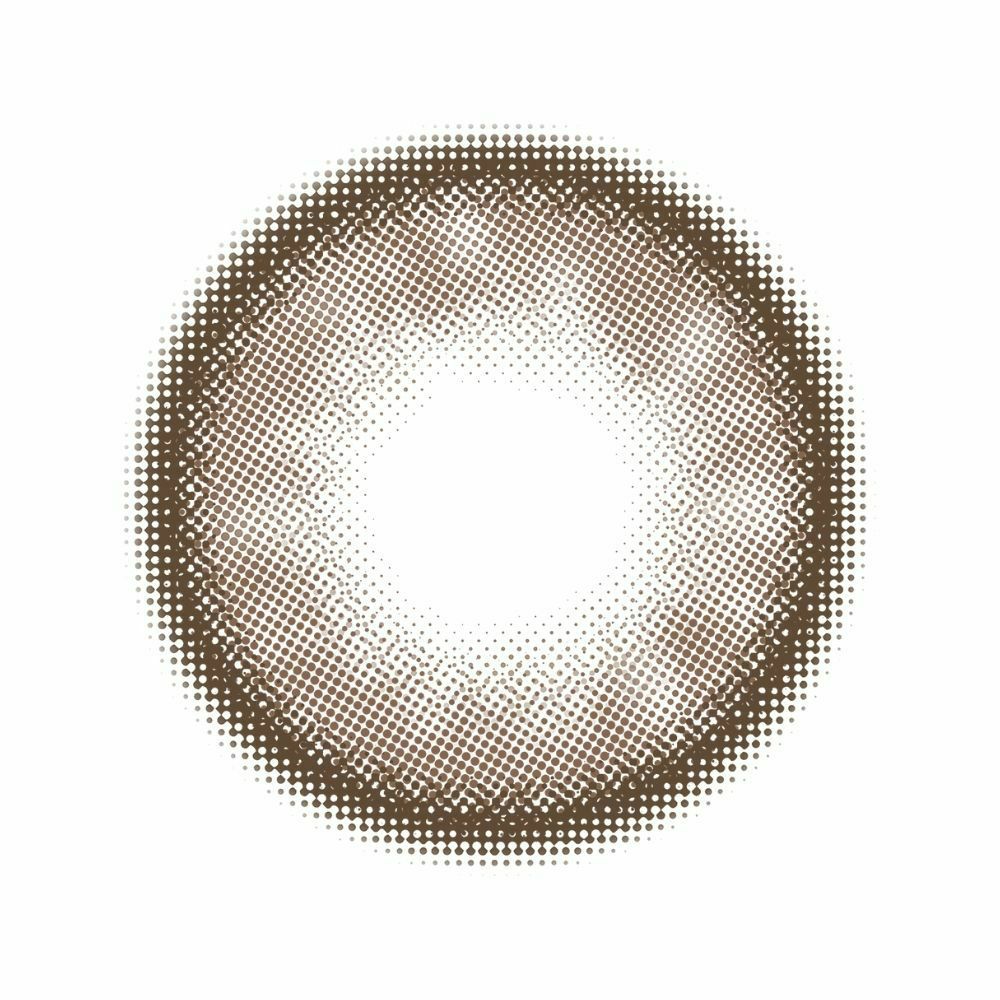 オマイオ (OMYO) カラコン [1month] オマイオ シークレットピンクブラウン レンズ画像