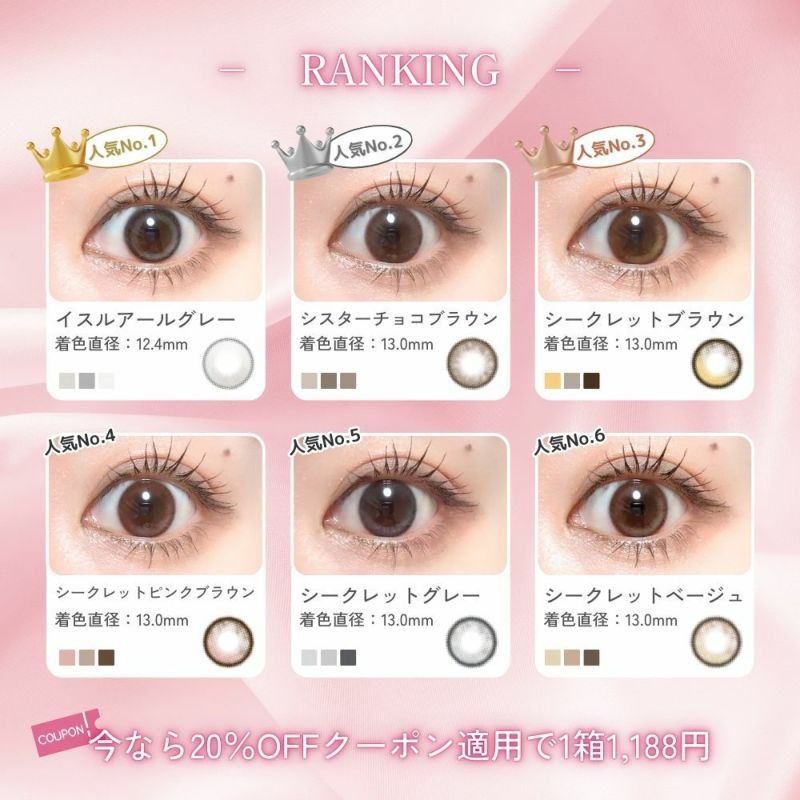 オマイオ (OMYO) カラコン [1month] オマイオ シークレットピンクブラウン ランキング