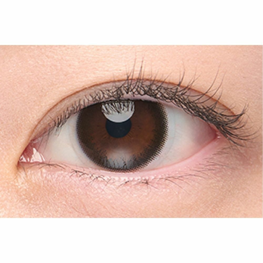 アーティラル (ARTIRAL) カラコン [1day] アーティラル高含水 ブラック 装用画像