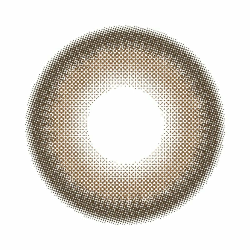 ジェニッシュ (GENISH) カラコン - 緩苺(ゆるめ) [1month] ジェニッシュ ショコラ レンズ画像