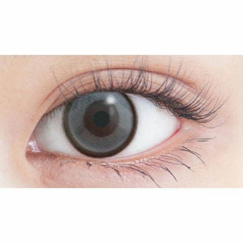 ジェニッシュ (GENISH) カラコン - 緩苺(ゆるめ) [1month] ジェニッシュ 黒ゴマ 装用画像