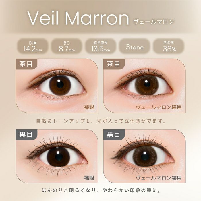 プロウィンク　ヴェールマロン　松本ももな　比較画像