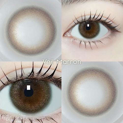 プロウィンク　ヴェールマロン　装用画像